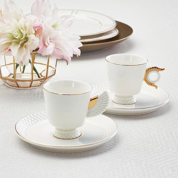 Σετ 2 Φλυτζάνια Καφέ 80 ml