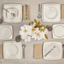 Σετ Δείπνου Πορσελάνης 6 Ατόμων 24 Τμχ