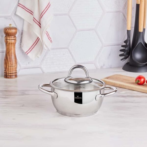 Karaca Jump Κατσαρόλα Ατσάλινη 18 cm.