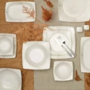 Πορσελάνινο Σερβίτσιο 12 Ατόμων 57 Τεμάχια