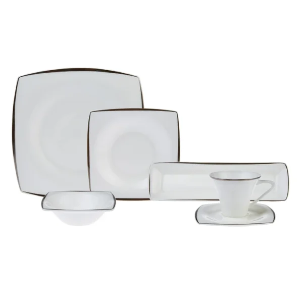 Ασημί Σερβίτσιο Πρωινού 6 Ατόμων 26Τμχ