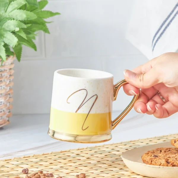 Κούπα Για Καφέ Με Γράμμα Ν