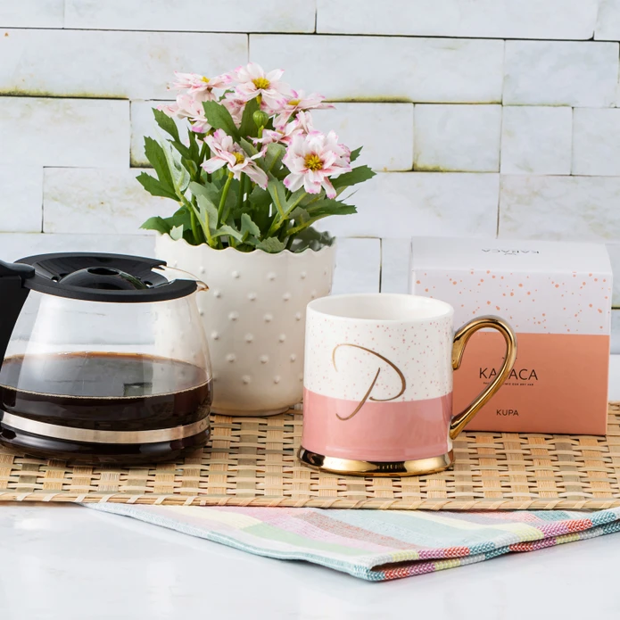 Κούπα Για Καφέ Γράμμα P