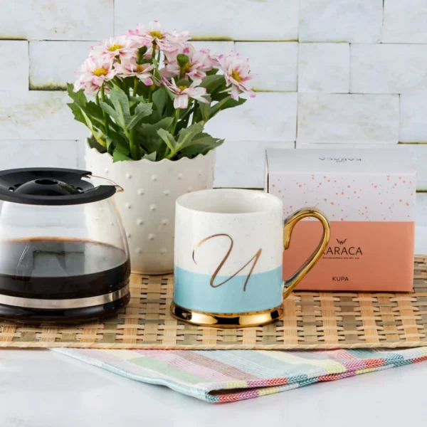 Κούπα Για Καφέ Γράμμα U