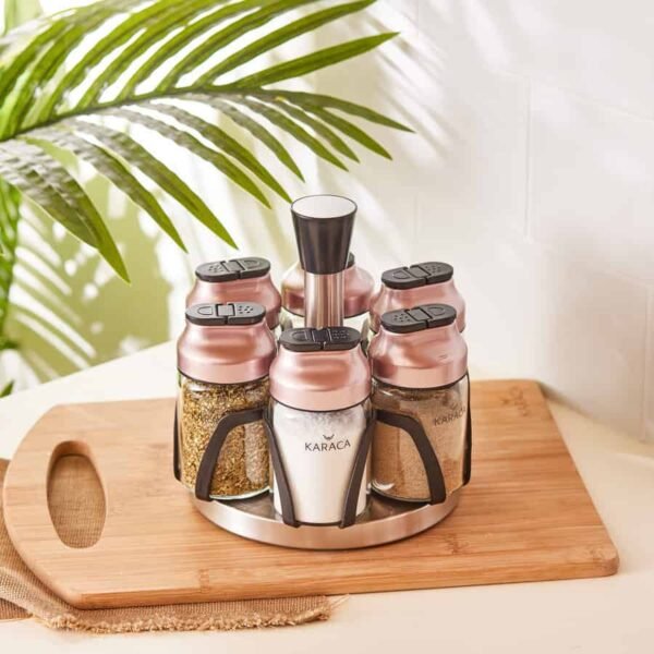 Karaca Dimple Rosegold Σετ Μπαχαρικών 7Τμχ.