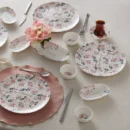 Karaca Lovely Pink Σετ Πρωινού 6 Ατόμων 26Τμχ