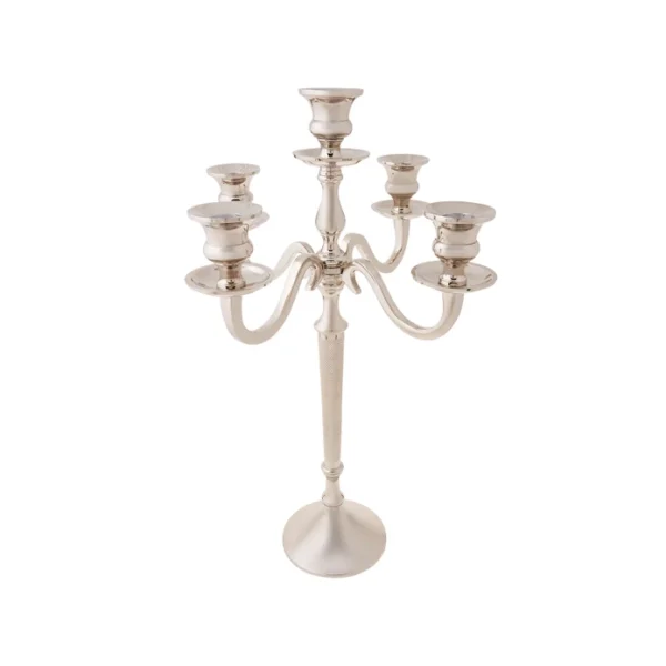 Κηροπήγιο Μαύρο 5 Θέσεων