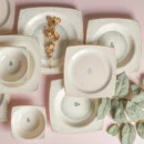 Karaca Point Tree Σετ Πορσελάνινο Σερβίτσιο 6 Ατόμων - 24 Τεμάχια