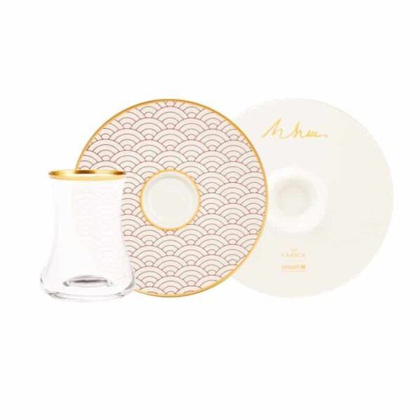 Σετ Τσαγιού 6 Ατόμων 12Τμχ.