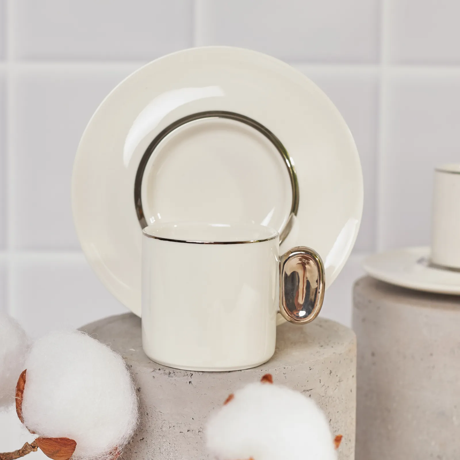 Karaca Slot Σετ 6 Φλυτζάνια Καφέ 80 ml - Image 4