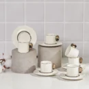 Karaca Slot Σετ 6 Φλυτζάνια Καφέ 80 ml