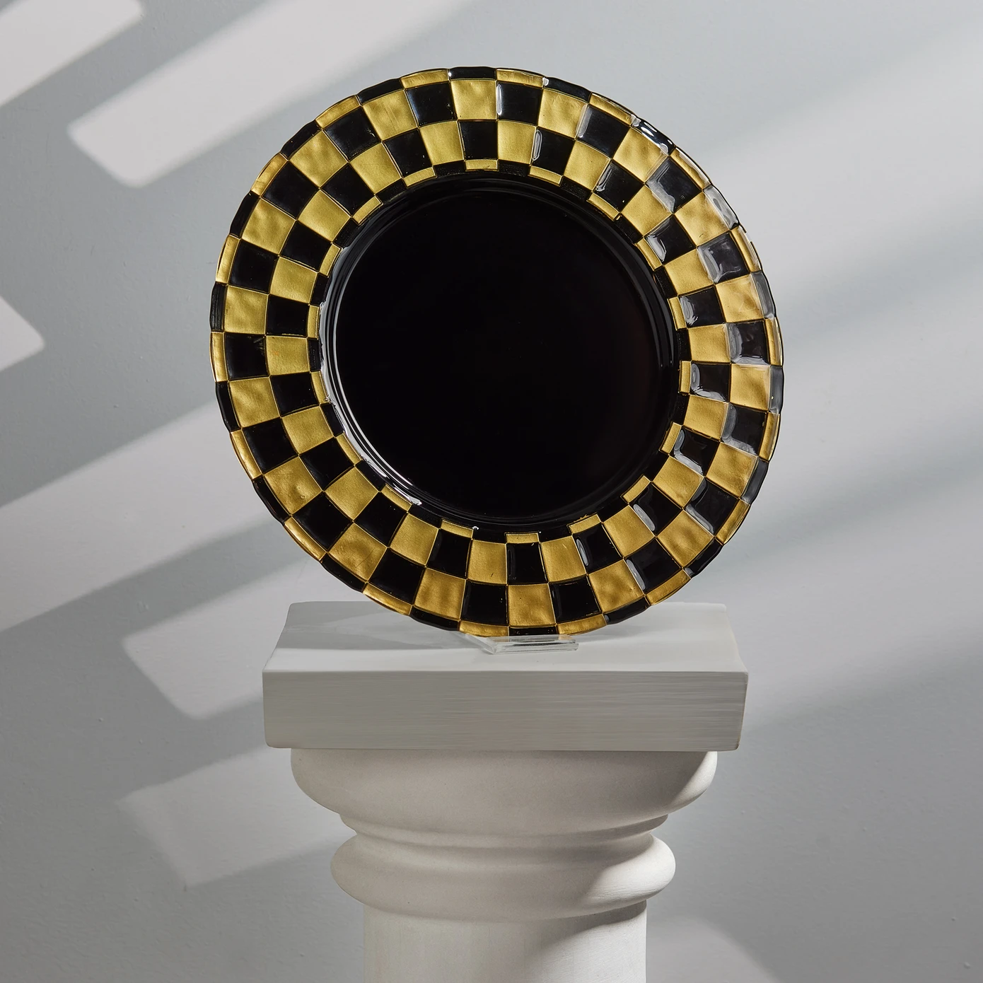 Διακοσμητική Πιατέλα Χρυσό Χρώμα - 33εκ.