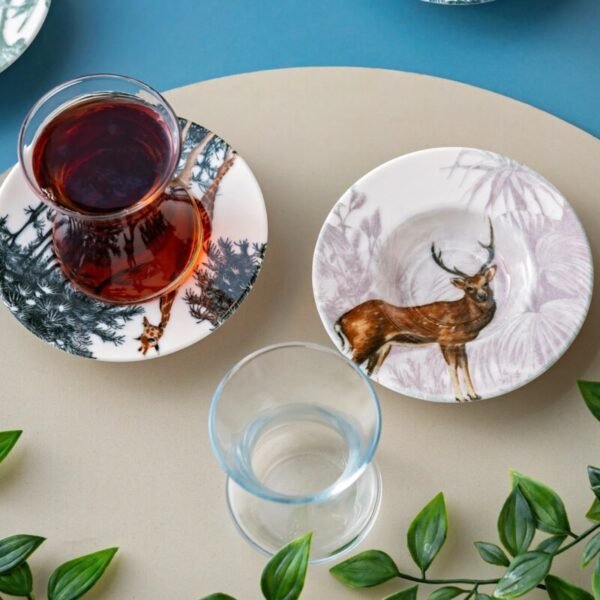 Σετ Τσαγιού 6 Ατόμων 12Τμχ.