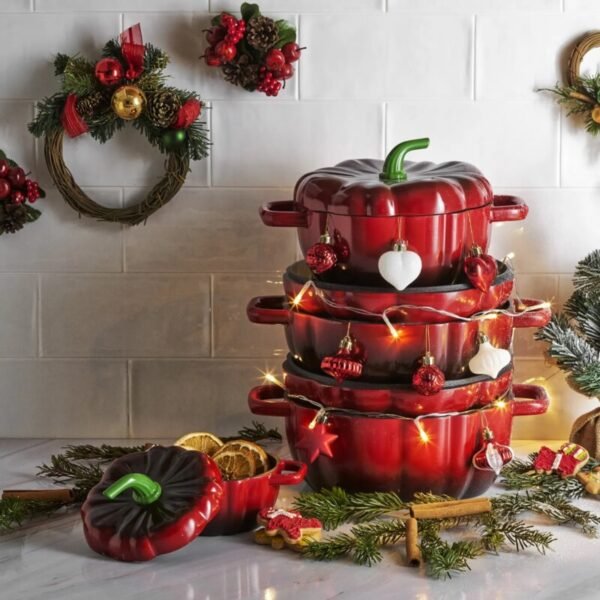 Κατσαρόλα Σχήμα Ντομάτας 24cm 4lt