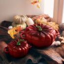 Κατσαρόλα Σε Σχήμα Ντομάτας 24cm 3lt