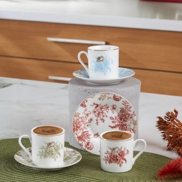 Σετ 6 Φλυτζάνια Καφέ 80 ml