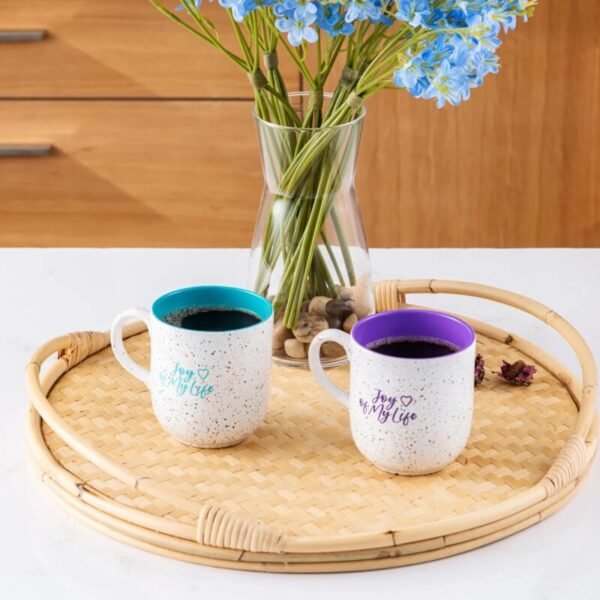 Κούπες Μπλε & Μωβ 2Τμχ.