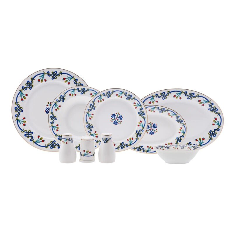 Σετ Σερβίτσιο Φαγητού Για 12 Άτομα 56Τμχ.