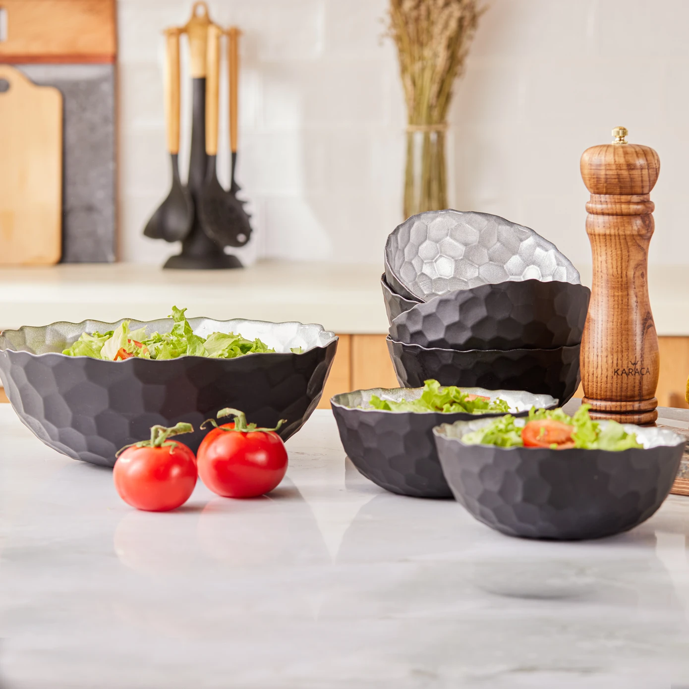 Karaca Comb Σετ Σερβιρίσματος Μπωλ -7 Τεμάχια