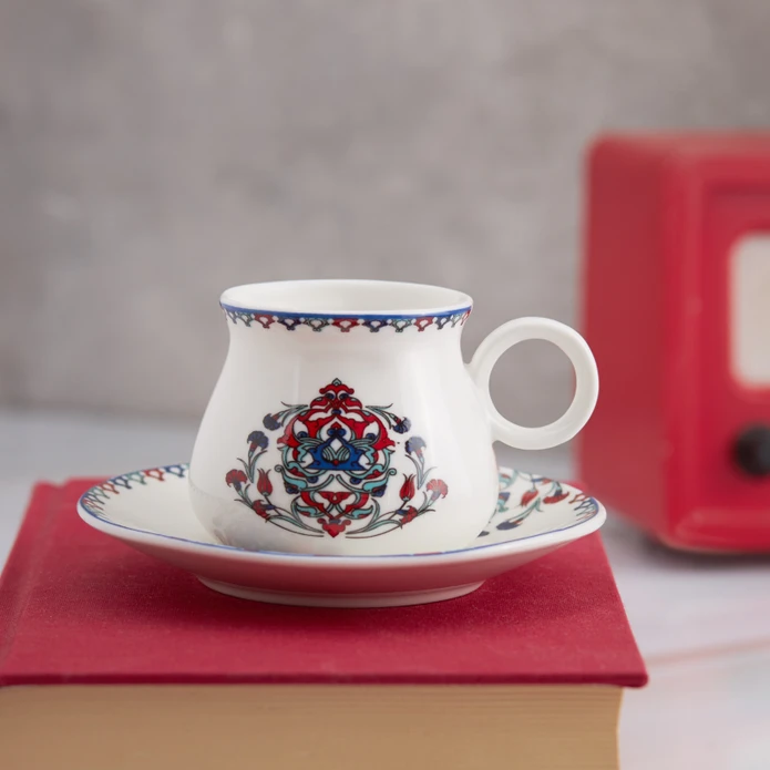 Karaca Hattat Σετ 6 Φλυτζάνια Ελληνικού Καφέ - 90 ml