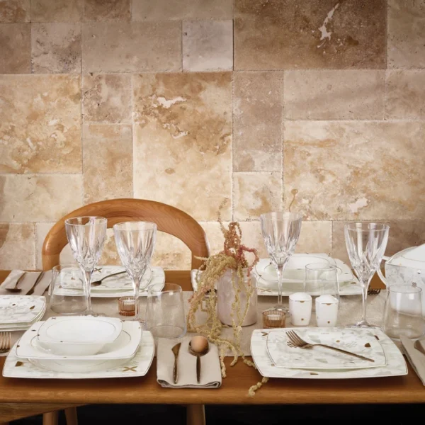 Karaca Fine Pearl Lyria Σερβίτσιο 12 Ατόμων - 62 Τεμάχια