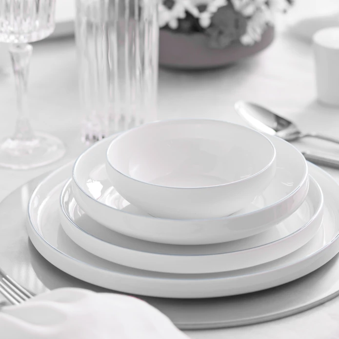 Karaca Red Carpet Collection Streamline New Saturn Platin - Σερβίτσιο 12 Ατόμων - 59 Τεμάχια - Image 4