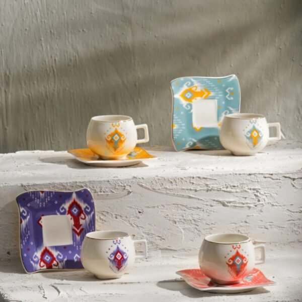 Karaca Sandry Σετ 6 Φλυτζάνια Καφέ 90 ml