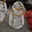 Ποτήρια Χρυσά 6Tμχ.