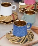 Σετ Φλυτζάνια Καφέ Aπό Πορσελάνη 90 ml 6Τμχ.