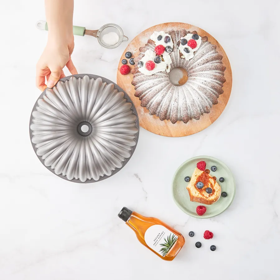 Φόρμα Κέικ Ανθρακί Χρώμα - 25.5 εκ.