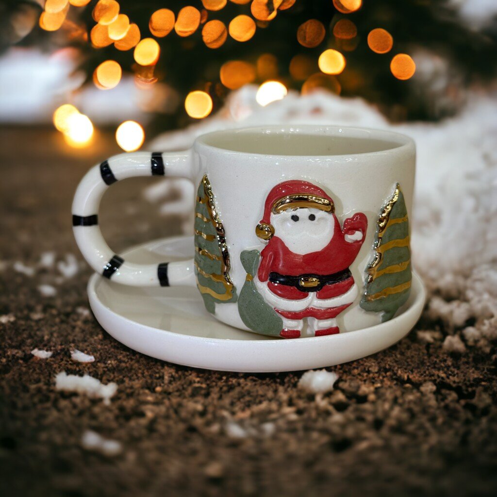 Χειροποίητη Κούπα Christmas - 170 ml