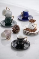 Φλυτζάνια Ελληνικού Καφέ Από Πορσελάνη 6Τμχ.