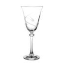 Crystal Bohemia Asio Με Σχέδιο Σετ 6 Ποτήρια Κρασιού - 185 ml