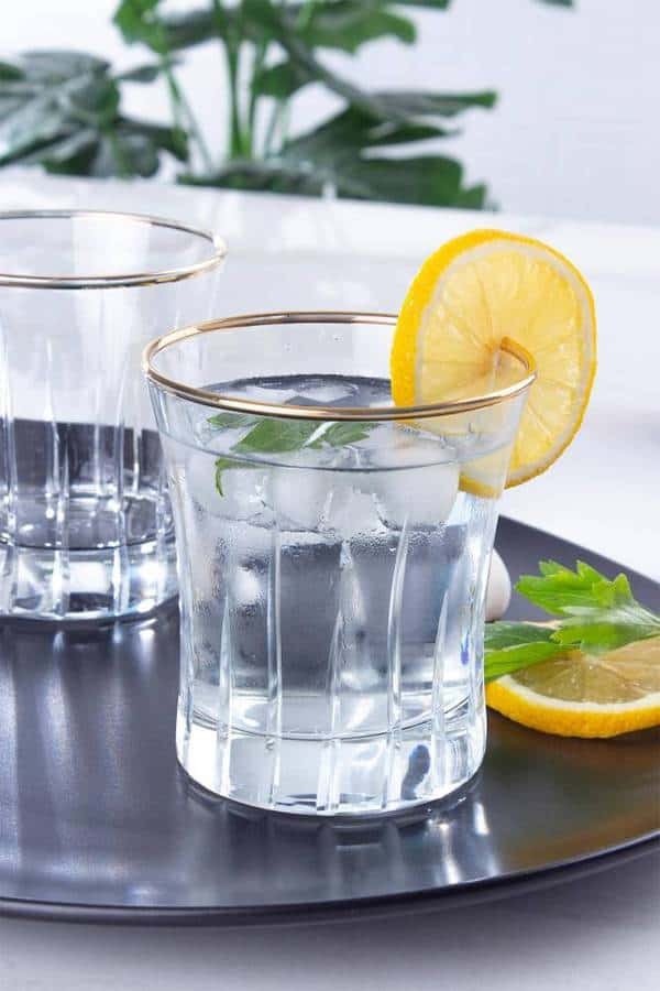 Ποτήρι Νερού Γυάλινο 240Cc 6Τμχ.