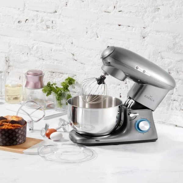 Karaca Multichef Stand Anthracite Kitchen Chef Μίξερ 1400W 5,5 Lt