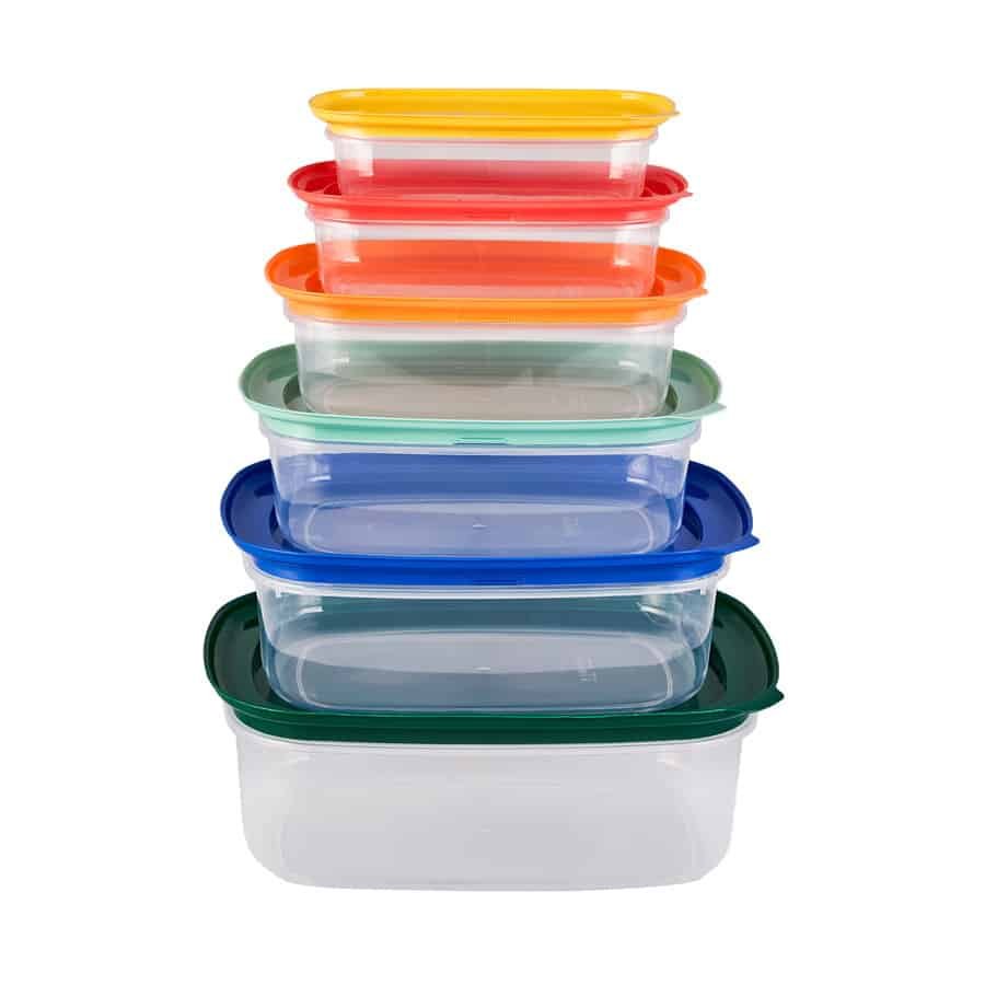 Karaca Vicks Dark Δοχεία Αποθήκευσης 6Τμχ.