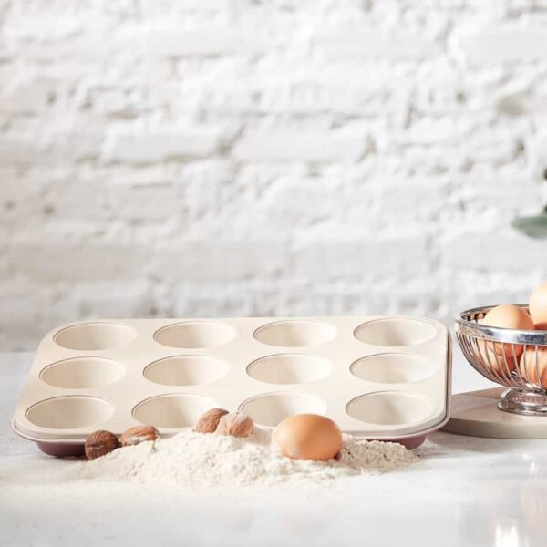 Karaca Berry Φόρμα Για Κέικ Μάφιν 35cm - 12Κομμάτια