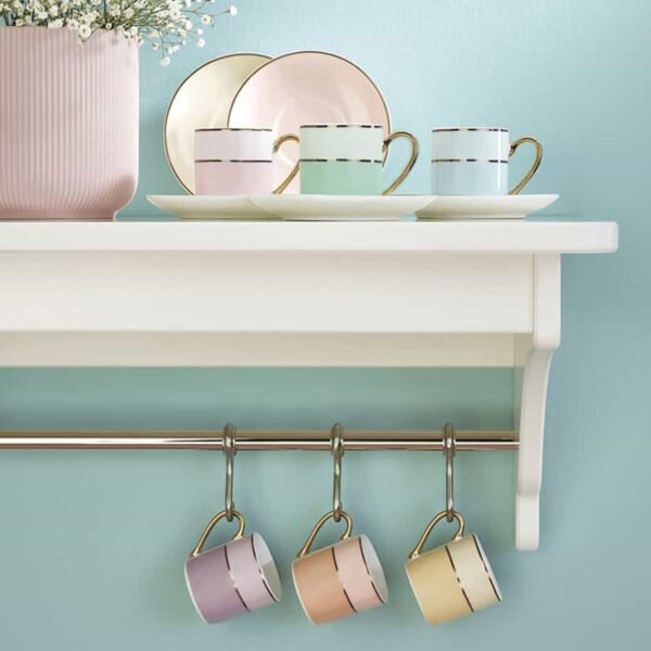 Karaca Lana Σετ Φλυτζάνια Καφέ 6Τμχ.