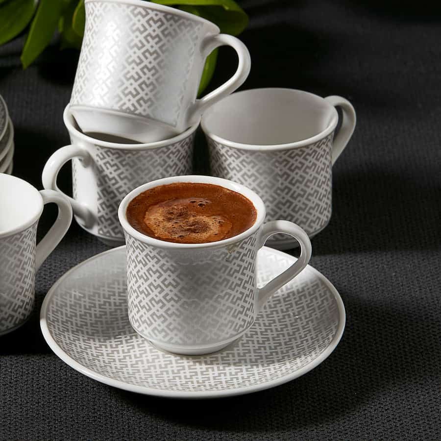 Apricot Vivi Platin Σετ Φλυτζάνια Καφέ 6 Ατόμων - Image 2