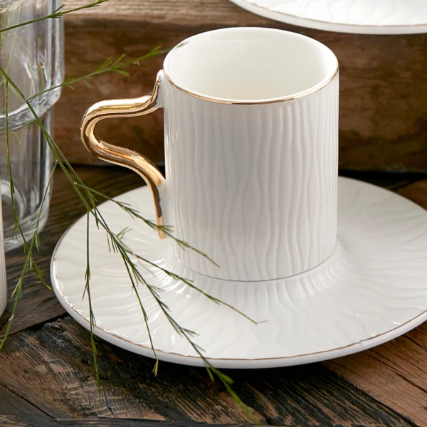 Σετ 6 Φλυτζάνια Καφέ 80 ml