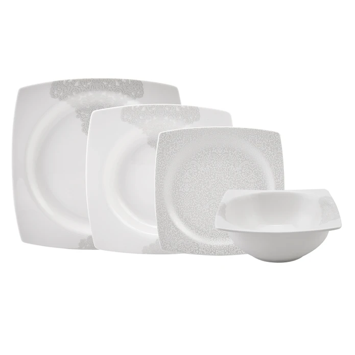 Σετ Δείπνου Πορσελάνης 6 Ατόμων 24 Τμχ