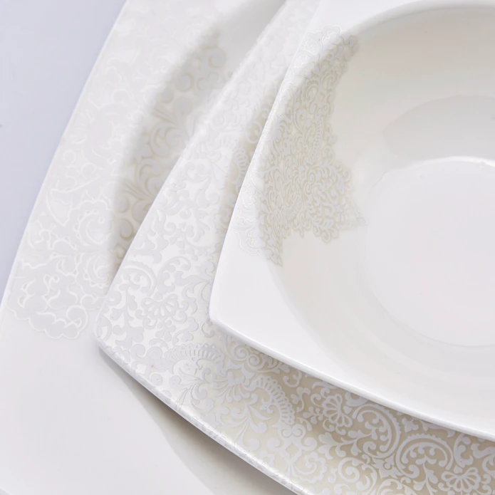 Σετ Δείπνου Πορσελάνης 6 Ατόμων 24 Τμχ