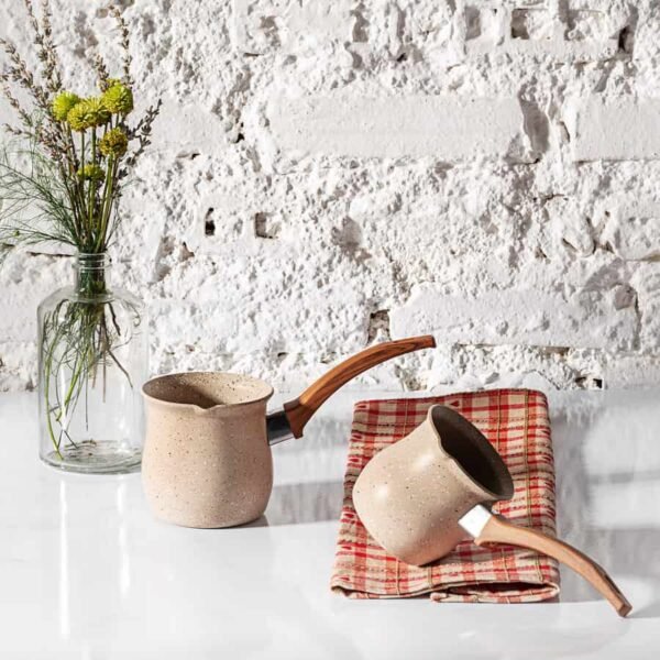 Karaca Bio Granite Forest Σετ Καφέ 2Τμχ.