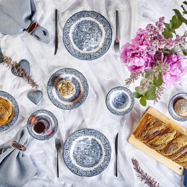 Σετ Πρωινού 4 Ατόμων 18Τμχ