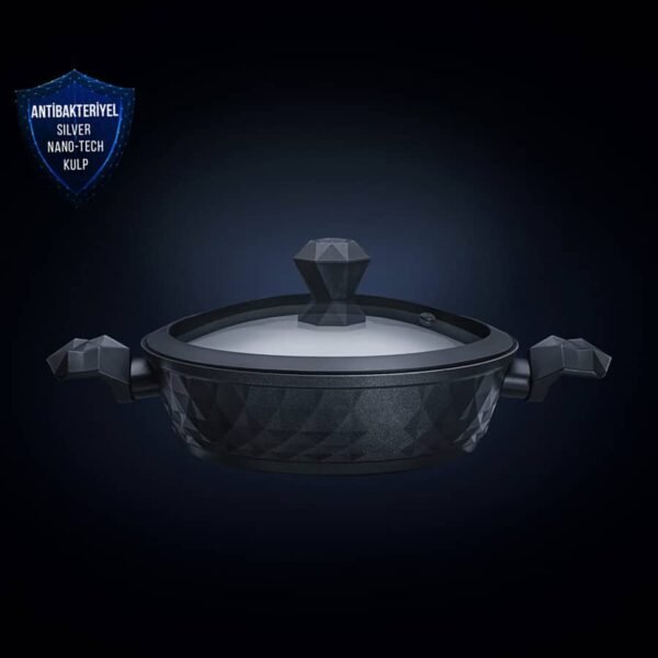 Karaca Bio Diamond Κατσαρόλα Με Επαγωγική Βάση Αντηβακτηριακή 30cm 5Λίτρων