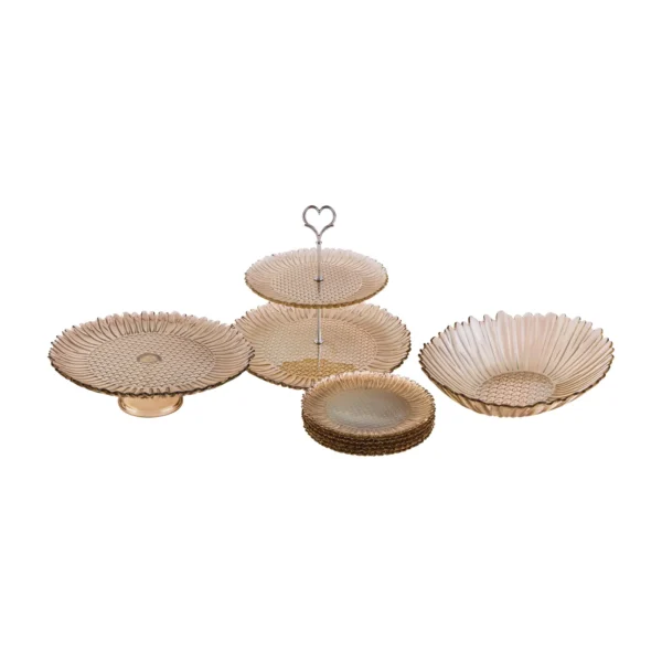 Σετ Σερβιρίσματος Κέικ 9Τμχ