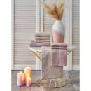 Karaca Home Σετ Πετσέτες Μπάνιου Πούδρα/Μπεζ 8Τμχ.