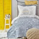 Karaca Home Chemistry Grey 100% Βαμβακερή Μονή Παπλωματοθήκη