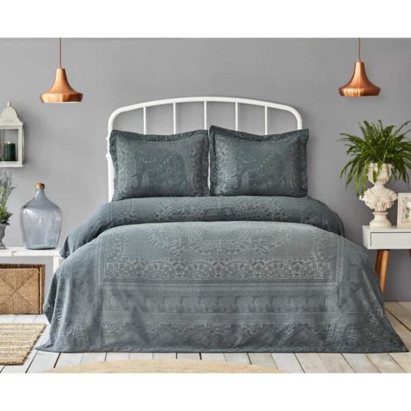 Karaca Home Bohemian Petrol Σετ Παπλωματοθήκη Διπλή