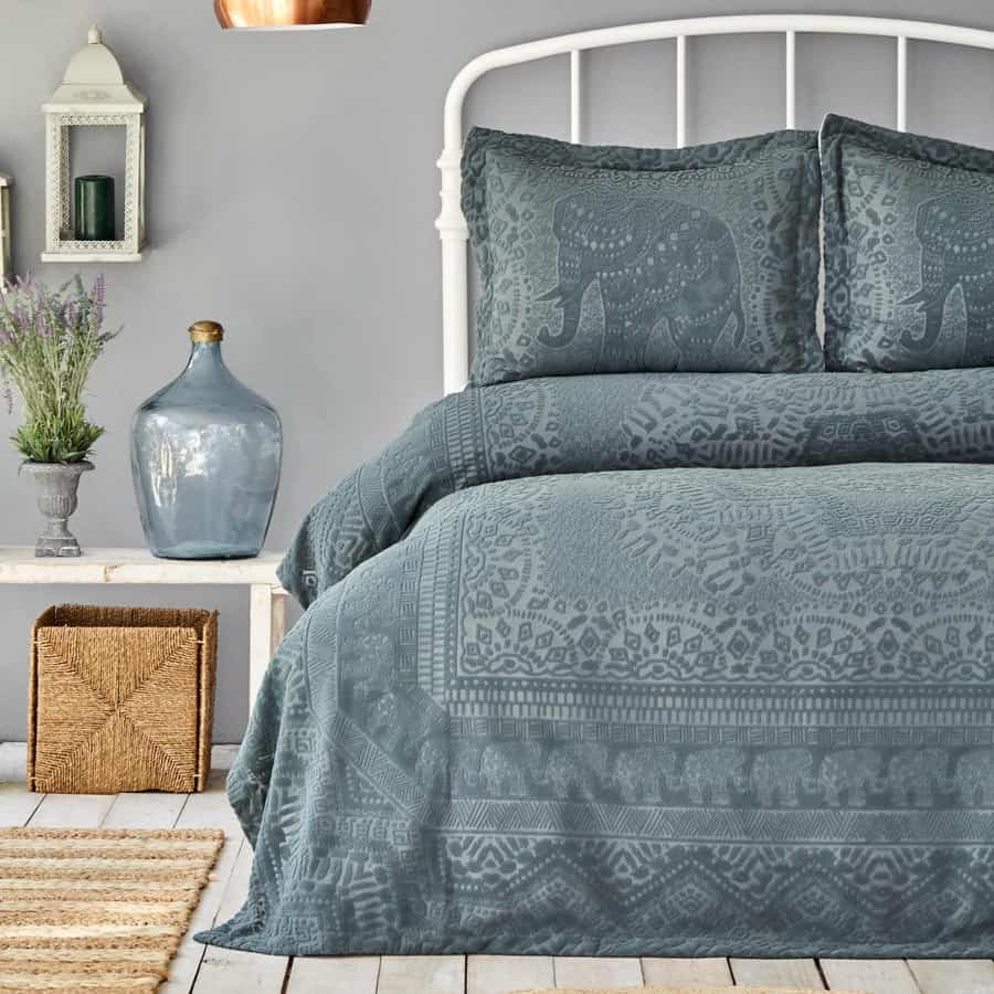 Karaca Home Bohemian Petrol Σετ Παπλωματοθήκη Διπλή - Image 2